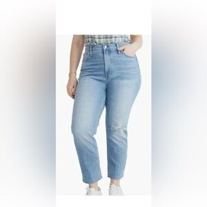 Madewell never worn crop jeans